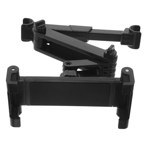 MAGICLULU Autotelefonhalter Handyhalterung Tablet-Halterung Für Die Kopfstütze Im Auto Tablet-autohalterung Auf Dem Rücksitz Auto Handyhalter Kopfstütze des Sitzes Autozubehör Plastik Black von MAGICLULU