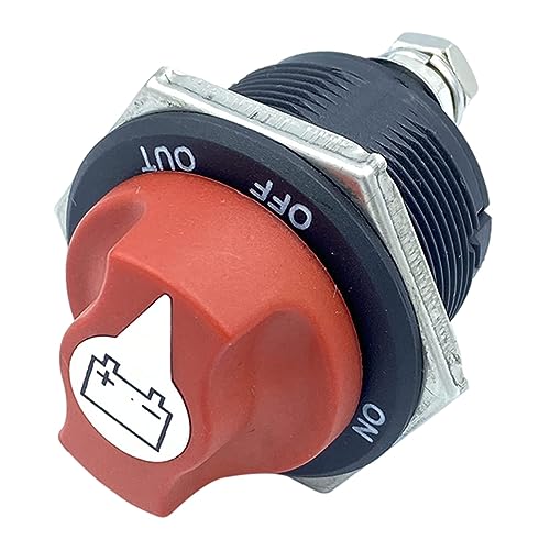 MAGICLULU Batterie Trennschalter Ein Und Aus Stromkreis Stromunterbrechung Trennschalter Für Isolator Marine Fahrzeug Stromunterbrechung Schalter Ein Aus Automatischer Abschaltschalter von MAGICLULU