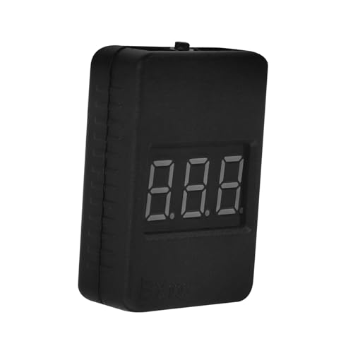 MAGICLULU Batterieprüfer Lipo Digitaler Kapazitätsmesser für Lithium Akkus Präzise Spannungsmessung mit Hochhelligkeits Display für Modelle und Geräte MAGICLULU Batterieprüfer Lipo Digitaler Kapazitätsmesser für Lithium Akkus Präzise Spannungsmessung mit Hochhelligkeits Display für Modelle und Geräte von MAGICLULU
