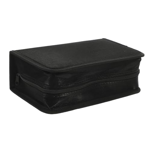 MAGICLULU CD Tragetasche mit Kapazitäten Elegante Aufbewahrungshülle für DVDs Robuste CD Hülle mit Reißverschluss für Autofahrten und Zuhause Stilvolle MAGICLULU CD Tragetasche mit Kapazitäten Elegante Aufbewahrungshülle für DVDs Robuste CD Hülle mit Reißverschluss für Autofahrten und Zuhause Stilvolle von MAGICLULU