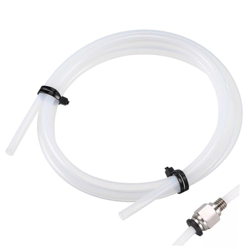 MAGICLULU Drucker Düse Umsteller Flexibler Schlauch Klarer Schlauch Rohrschläuche Klares Rohr Hitze Filamenthalter Ptfe-schlauch Ptfe-schläuche Weiß MAGICLULU Drucker Düse Umsteller Flexibler Schlauch Klarer Schlauch Rohrschläuche Klares Rohr Hitze Filamenthalter Ptfe-schlauch Ptfe-schläuche Weiß von MAGICLULU