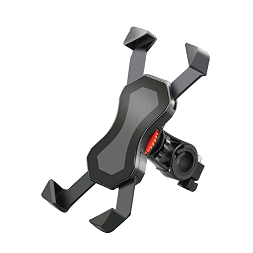 MAGICLULU Fahrradtelefonhalterung Verstellbar und rutschfest Stabiler Handyständer für Scooter Kompatibel mit Verschiedenen Smartphones Robuste Konstruktion Schwarz MAGICLULU Fahrradtelefonhalterung Verstellbar und rutschfest Stabiler Handyständer für Scooter Kompatibel mit Verschiedenen Smartphones Robuste Konstruktion Schwarz von MAGICLULU