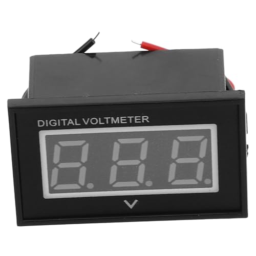 MAGICLULU Golf-voltmeter Gleichstrom-voltmeter Spannungsmesser Voltanzeige Spannungsanzeige Black Abs von MAGICLULU