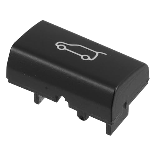 MAGICLULU Heckklappensteuerungstaste Heckklappenschalter Kfz -Teile auto schalter taste abdeckung Autoersatzteile Kofferraumschalter Heckklappenentriegelungsschalter Stammschalter Abs Black von MAGICLULU