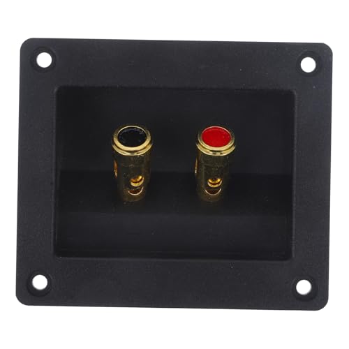 MAGICLULU Kasten Anschlüsse Für Lautsprecher-klemmpfosten Automobil Anschlussklemmen Lautsprecher-anschlussklemme Platte Kabelanschluss Weg Stecker Golden Eisen MAGICLULU Kasten Anschlüsse Für Lautsprecher-klemmpfosten Automobil Anschlussklemmen Lautsprecher-anschlussklemme Platte Kabelanschluss Weg Stecker Golden Eisen von MAGICLULU