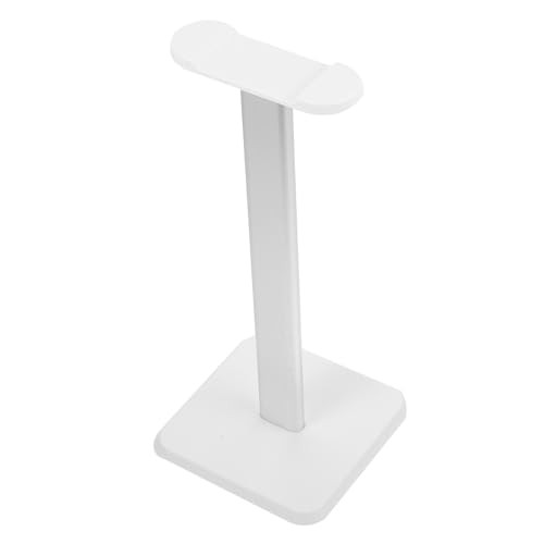 MAGICLULU Kopfhörerhalter aus Weißer Kopfhörerständer für Schreibtisch Stabiler Kopfhörerständer für Gaming Büro Kompatibel mit Meisten Kopfhörern Elegantes Design von MAGICLULU