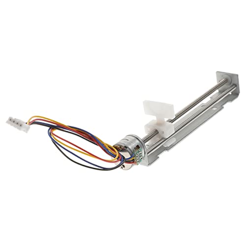 MAGICLULU Lasergravurmaschinenmotor Mini-schrittmotor Schrittmotoren Router-motor Stellglied Hub-lineartischantrieb Schieber-schrittmotor Digitaler Schrittmotor Secc Verzinkt Silber von MAGICLULU