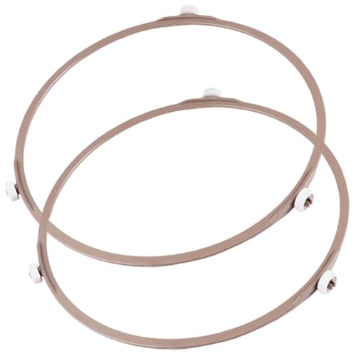 MAGICLULU Mikrowellen-Drehteller-Ring: 2 Stück Ofen-Glas-Drehteller-Stützkreis Mikrowellen-Drehteller-Rollenring Glasplatten-Tablett-Stützhalter Für Mikrowellen-Ofen-Glasplatte MAGICLULU Mikrowellen-Drehteller-Ring: 2 Stück Ofen-Glas-Drehteller-Stützkreis Mikrowellen-Drehteller-Rollenring Glasplatten-Tablett-Stützhalter Für Mikrowellen-Ofen-Glasplatte von MAGICLULU