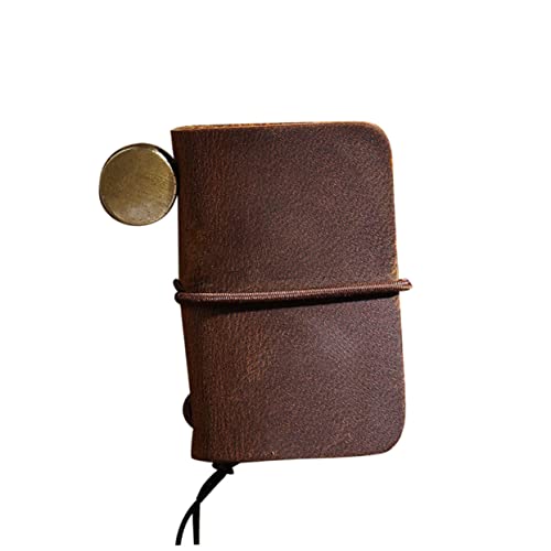 MAGICLULU Mini-Notizblock Zeug Ledertagebücher Sachen Notizbücher Notizblöcke Schulbedarf Schreibwaren für Büroangestellte niedlich Handbuch Notizbuch Reisen Taschenbuch von MAGICLULU