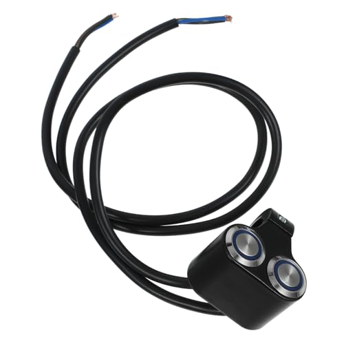 MAGICLULU Motorcycle Handlebar Switch Multifunktionaler Schalter Für Nebelscheinwerfer Und Einfach Zu Installieren Und Kompatibel Mit Verschiedenen von MAGICLULU