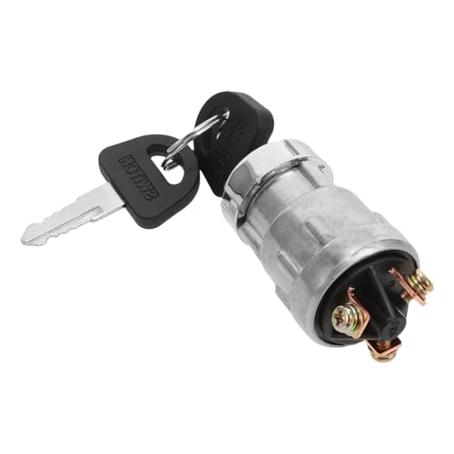 MAGICLULU Motorstartschalter für LKW Ersatz Knopf drücken Zündung Autozubehör Taste für den Fahrzeugmotor Auto-Motor-Taste Auto-Push-to-Start-Taste Metall Silver von MAGICLULU