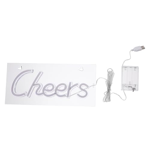 MAGICLULU Neonlichtschild Cheers Kreative LED Lampe Für Fröhliche Atmosphären Zuhause Bars Und Partys Für Feste Und Geburtstage Energiesparend MAGICLULU Neonlichtschild Cheers Kreative LED Lampe Für Fröhliche Atmosphären Zuhause Bars Und Partys Für Feste Und Geburtstage Energiesparend von MAGICLULU