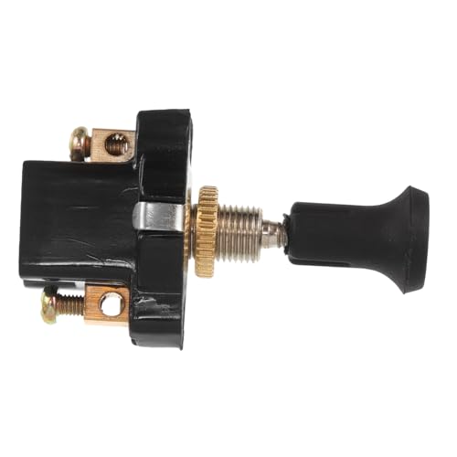 MAGICLULU Push Pull Schalter Universeller Lichtschalter für Auto Langlebig und Einfach zu Installieren für Lkw Modifikationen und Effizienten Betrieb von MAGICLULU