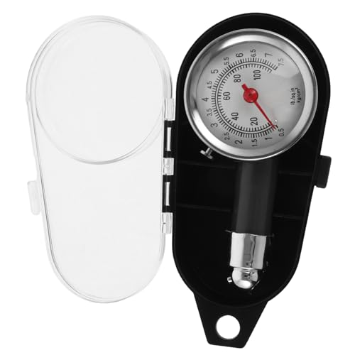 MAGICLULU Reifendruckmesser digital Monitor Überwachung Autoreifendruckprüfer Auto Reifen Messgerät tragbar Reifenmessgeräte für den Reifendruck auto prüfgerät Metall Black MAGICLULU Reifendruckmesser digital Monitor Überwachung Autoreifendruckprüfer Auto Reifen Messgerät tragbar Reifenmessgeräte für den Reifendruck auto prüfgerät Metall Black von MAGICLULU