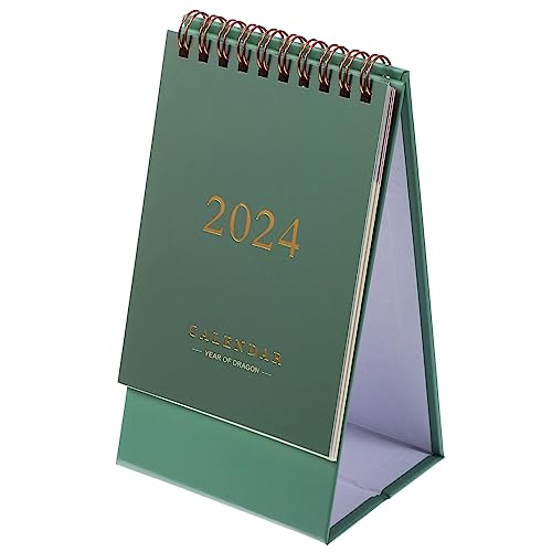 MAGICLULU Schreibtischunterlagenkalender Planerkalender Dekor Stehender Kalender Staffelei-flip-kalender Schreibtischplaner 2024 Flip-kalender Für Mädchen Klein Muschelschale Mäppchen Papier von MAGICLULU