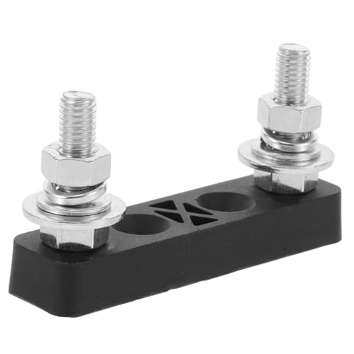 MAGICLULU Sicherungshalter Für Gabelstapler Sicherungsblöcke Sicherungshalter Autoradio Sicherungsblock Autoradio Automatischer Sicherungsblock Plattenhalter Legierung Black von MAGICLULU