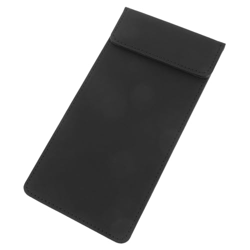 MAGICLULU Stoffmusterordner Notizbilder Ticket Überprüfen Sie Die Moderatoren Für Das Restaurant Server-notizblöcke Gästecheck Server-brieftasche Planke Scheckbuch Für Restaurant Black Pvc von MAGICLULU