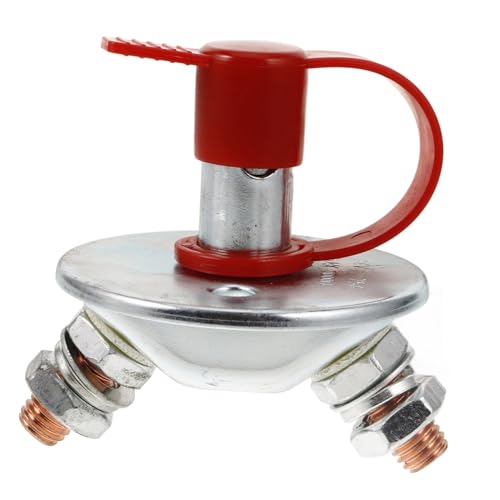 MAGICLULU Stromausfallschutzschalter Trennschalter Für Autobatterie Schnelltrennschalter Kfz Schalter Batterie Notschalter Batterie Trennschalter Batterieschalter Silbermetall MAGICLULU Stromausfallschutzschalter Trennschalter Für Autobatterie Schnelltrennschalter Kfz Schalter Batterie Notschalter Batterie Trennschalter Batterieschalter Silbermetall von MAGICLULU