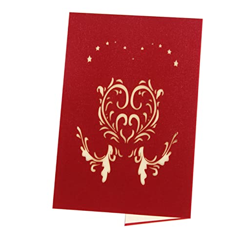 MAGICLULU Valentinstagskarten Grußkarten Umschlagkarten von MAGICLULU