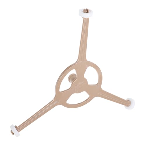 MAGICLULU Mikrowelle Mikrowellenzubehör Basis Für Mikrowellen-plattenspieler Mikrowellen-tablett-stativ Mikrowellen-drehtellerkreis Drehteller Stativarm Backofen Drehteller Stativ Ofenblechstativ Pvc von MAGICLULU