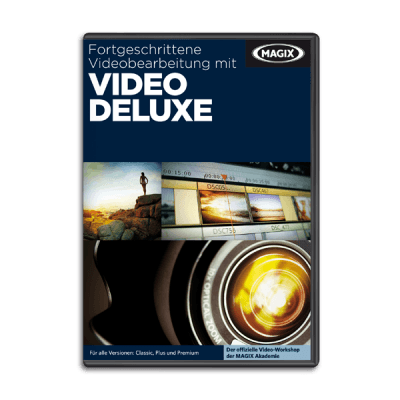 Fortgeschrittene Videobearbeitung mit Video deluxe von MAGIX Software