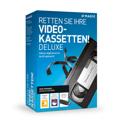 MAGIX Retten Sie Ihre Videokassetten! deluxe 2023 von MAGIX Software