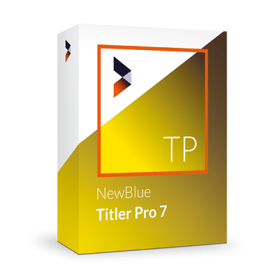 NewBlue Titler Pro 7 von MAGIX Software