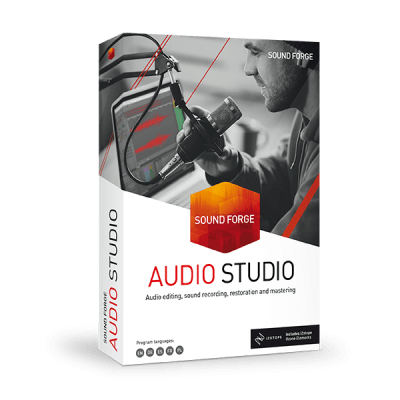 SOUND FORGE Audio Studio 16 von MAGIX Software