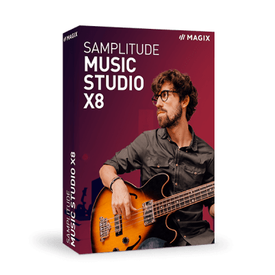 Samplitude Music Studio X8 von MAGIX Software