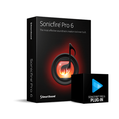 SmartSound® Sonicfire® Pro 6 inkl. VEGAS Plug-in von MAGIX Software