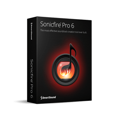 SmartSound® Sonicfire® Pro 6 von MAGIX Software