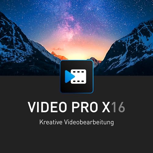 MAGIX Video Pro X16 - Kreative Videobearbeitung I Videobearbeitungsprogramm I Videoschnittprogramm I Windows 10 / 11 I 1 PC-Volllizenz für 2 Geräte MAGIX Video Pro X16 - Kreative Videobearbeitung I Videobearbeitungsprogramm I Videoschnittprogramm I Windows 10 / 11 I 1 PC-Volllizenz für 2 Geräte von MAGIX