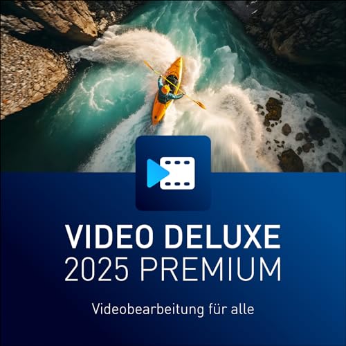 MAGIX Video deluxe 2025 Premium - Videobearbeitung für alle | Videobearbeitungsprogramm | für Windows 10/11 PC | 1 PC-Volllizenz für 2 Geräte | Premium | 12 Monate | PC Aktivierungscode per Email von MAGIX