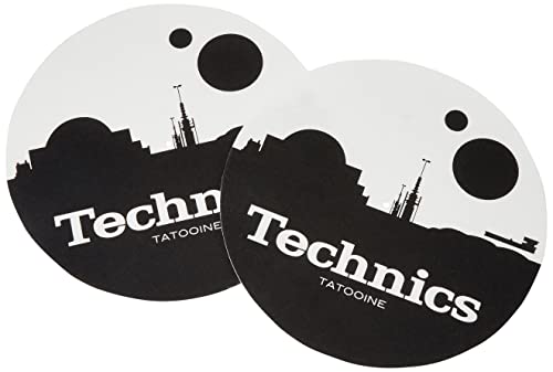 Magma 60677 Technics Slipmat Tatooine, weiß, schwarz von MAGMA