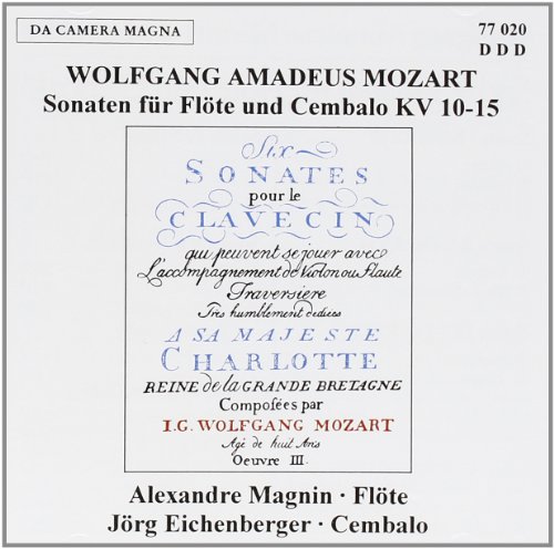 6 Sonaten für Flöte und Cembalo, K von MAGNIN,A./EICHENBERGER,J.