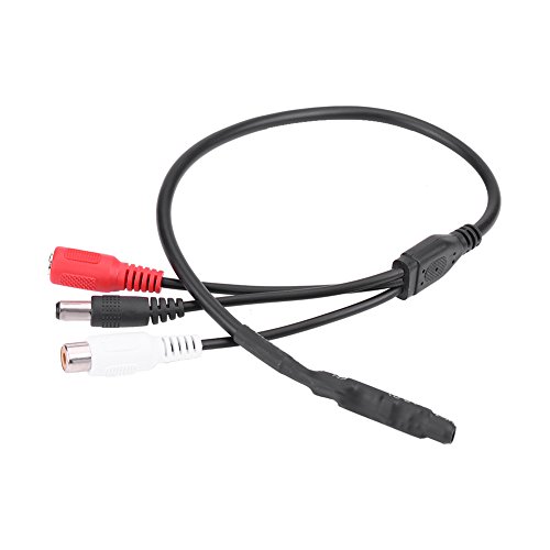 MAGT Audio Pickup Mikrofon, Mini Mikrofon Hochempfindliches Tonabnehmer Audiomikrofon für CCTV Überwachungskamera DVR Sound MAGT Audio Pickup Mikrofon, Mini Mikrofon Hochempfindliches Tonabnehmer Audiomikrofon für CCTV Überwachungskamera DVR Sound von MAGT