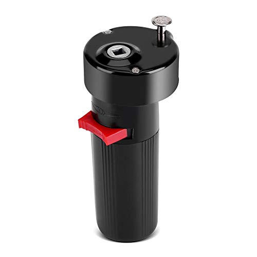 MAGT Batteriebetriebener Grillmotor, DC 1,5 V, Größe D, Fester Grill-Rotisserie-Rotator, Drehbarer Grill-Rotator-Motor - Grill-Bratenhalterung (ohne Batterie) (Farbe : Black) von MAGT
