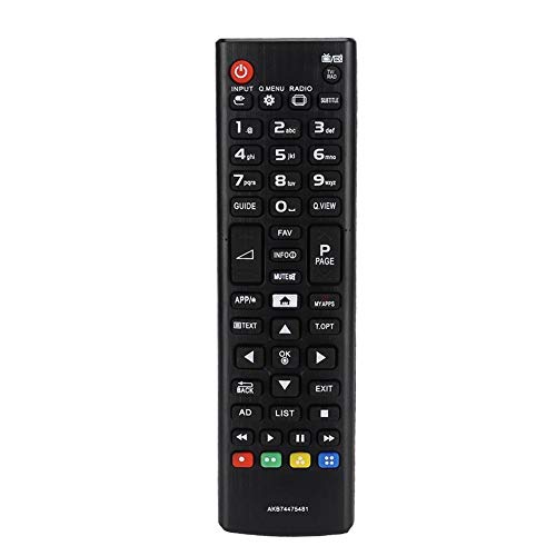 MAGT Fernbedienung, ABS Material Shell TV TV-Fernbedienung Compatble mit LG AKB74475481 Angetrieben durch batteriebetriebene TV-Fernbedienung Universal- von MAGT