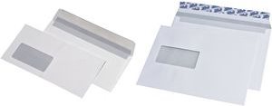 MAILmedia Briefumschläge C5, haftklebend, mit Fenster, weiß - für den Markt: D / L / A - 1 Stück (248140) von MAILmedia