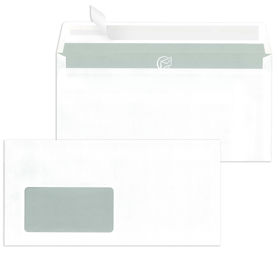 MAILmedia Briefumschläge C5, haftklebend, mit Fenster, weiß MAILmedia Briefumschläge C5, haftklebend, mit Fenster, weiß von MAILmedia