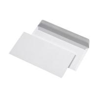 MAILmedia Briefumschläge C5 haftklebend, 100 g-qm, weiß ohne Fenster, holzfrei, Offset, mit grauem Flächeninnendruck (257100) von MAILmedia