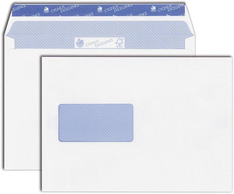 MAILmedia Briefumschläge DIN C5 mit Fenster haftklebend von MAILmedia