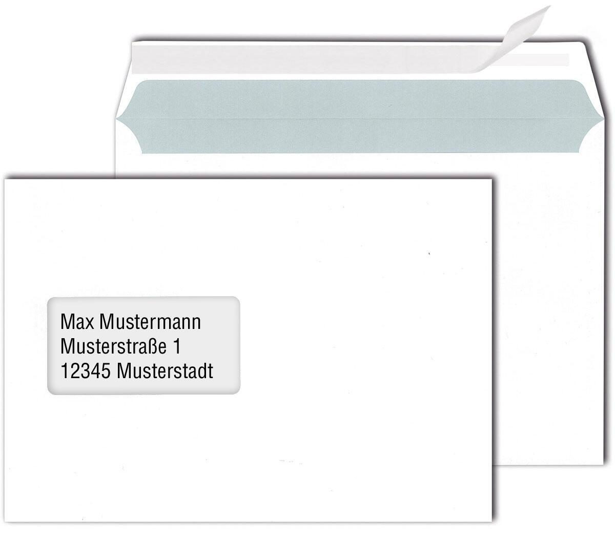 MAILmedia Briefumschläge DIN C5 mit Fenster haftklebend MAILmedia Briefumschläge DIN C5 mit Fenster haftklebend von MAILmedia