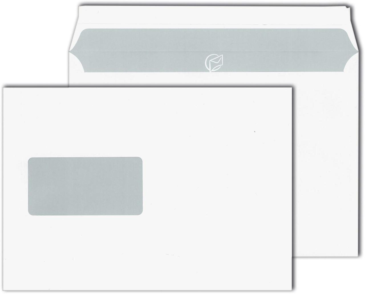 MAILmedia Briefumschläge DIN C5 mit Fenster haftklebend von MAILmedia