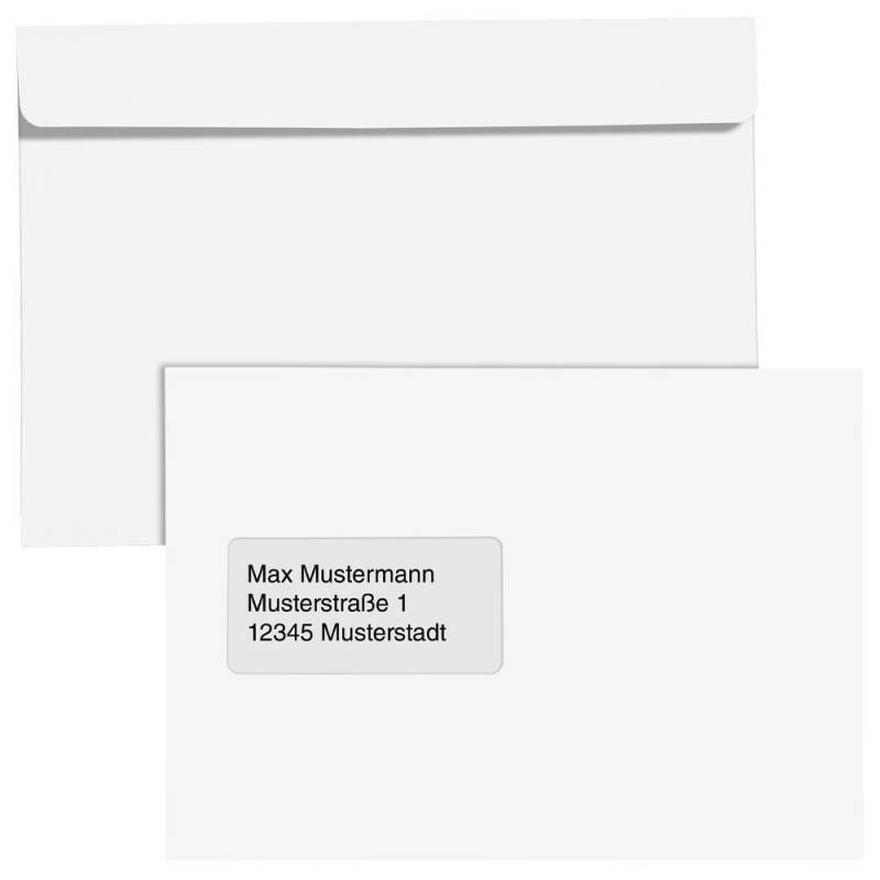 MAILmedia Briefumschläge DIN C5 mit Fenster selbstklebend von MAILmedia