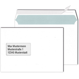 MAILmedia Briefumschläge DIN C5 mit Fenster weiß haftklebend 500 St. MAILmedia Briefumschläge DIN C5 mit Fenster weiß haftklebend 500 St. von MAILmedia
