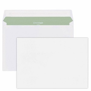 MAILmedia Briefumschläge Envirelope® DIN C5 ohne Fenster recycling-weiß haftklebend 500 St. von MAILmedia