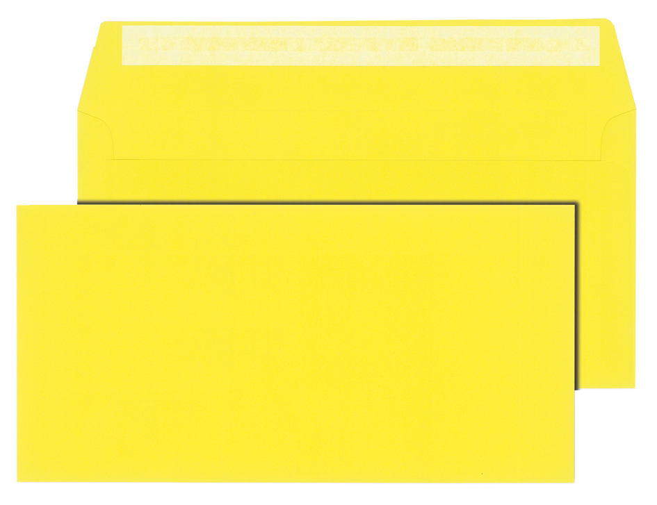 MAILmedia Briefumschlag, C6/5, ohne Fenster, gelb von MAILmedia