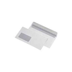 MAILmedia Briefumschlag chamois, DIN lang, mit Fenster 80 g-qm, selbstklebend, mit braunem Innendruck (221491) von MAILmedia