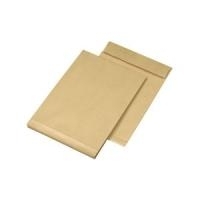 MAILmedia Faltentaschen mit Haftklebestreifen, E4 natron braun, 150 g-qm, 40 mm Falte und Klotzboden (30112-7) von MAILmedia